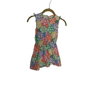 Mini Boden Multicolor Floral Kids Dress